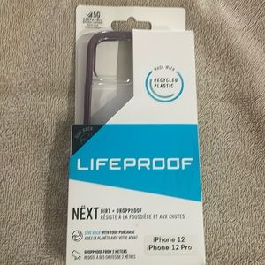 New lifeproof next dirt and dropproof case I Phone 12/ 12 pro
